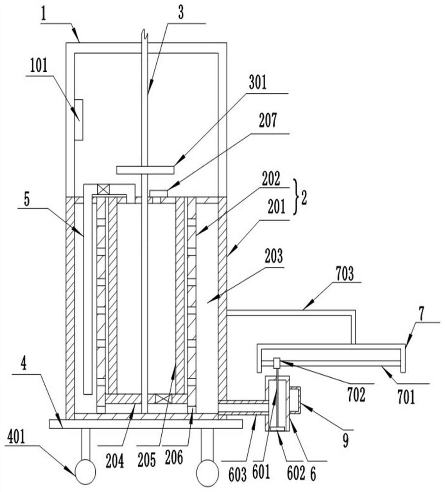 Water saving irrigation device