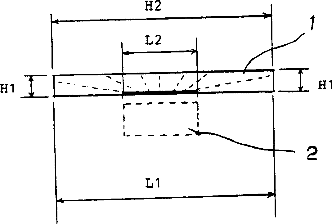 Permanent magnet for motor