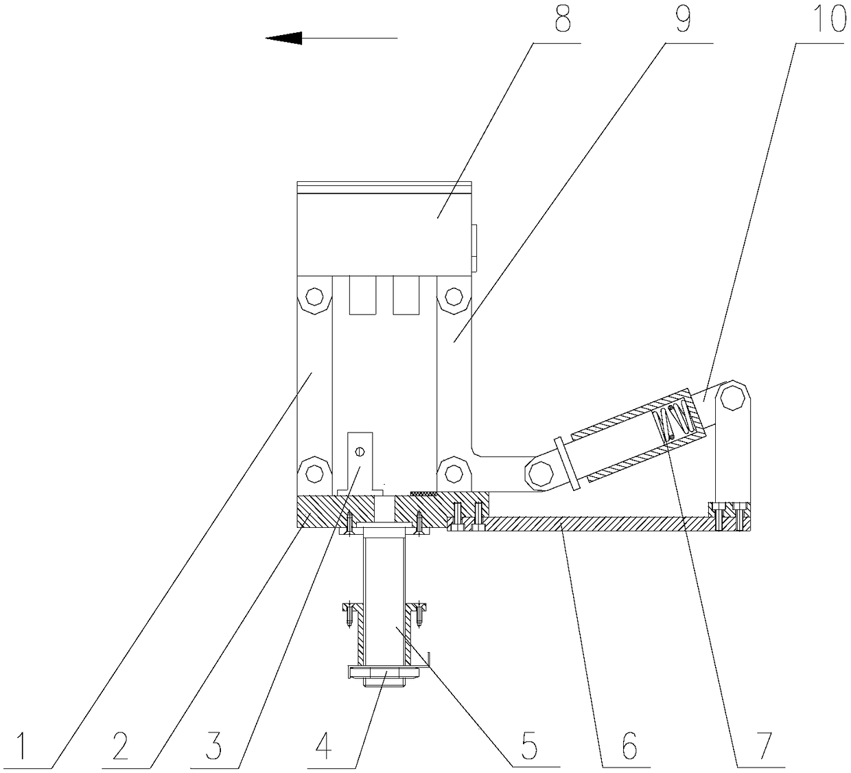 a support mechanism