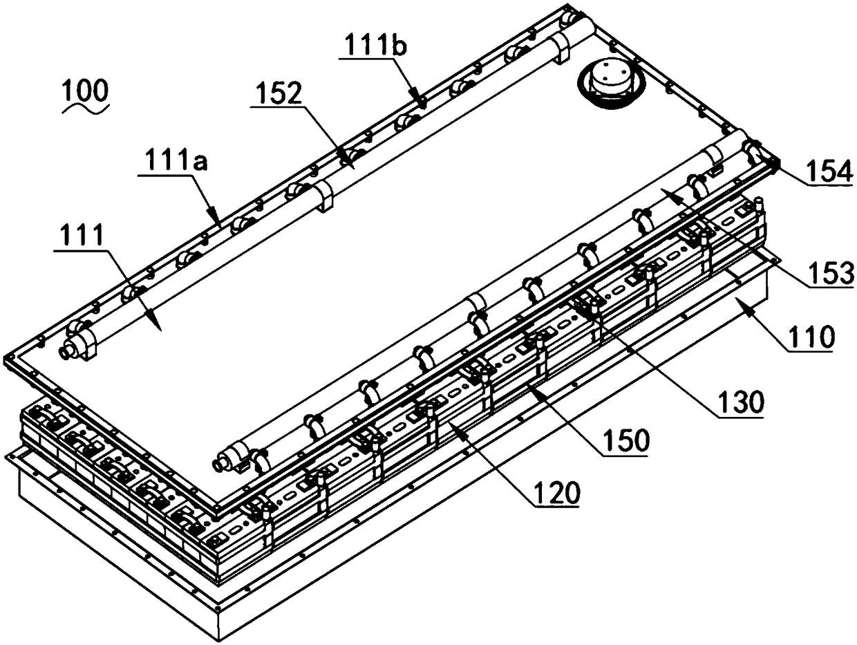 Improved liquid cooling battery box