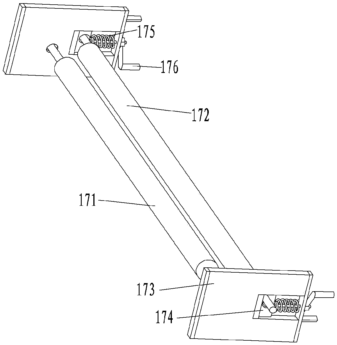 Embossing device for garment fabric