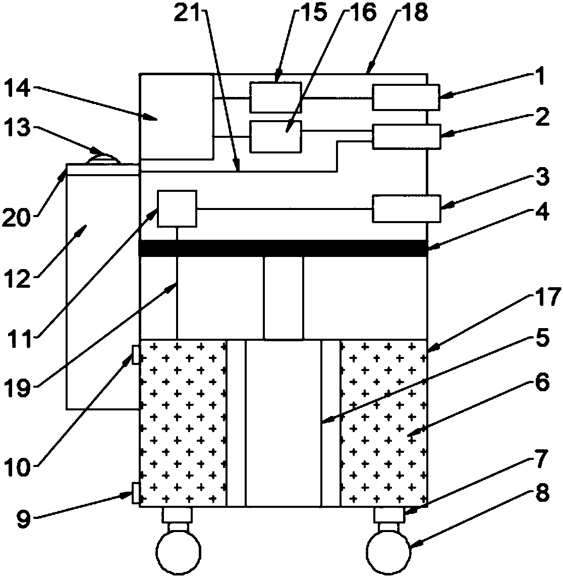 'City psoriasis' automatic clearing device