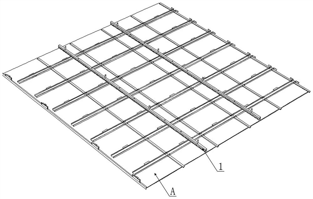 Height-adjustable suspended ceiling suspension device