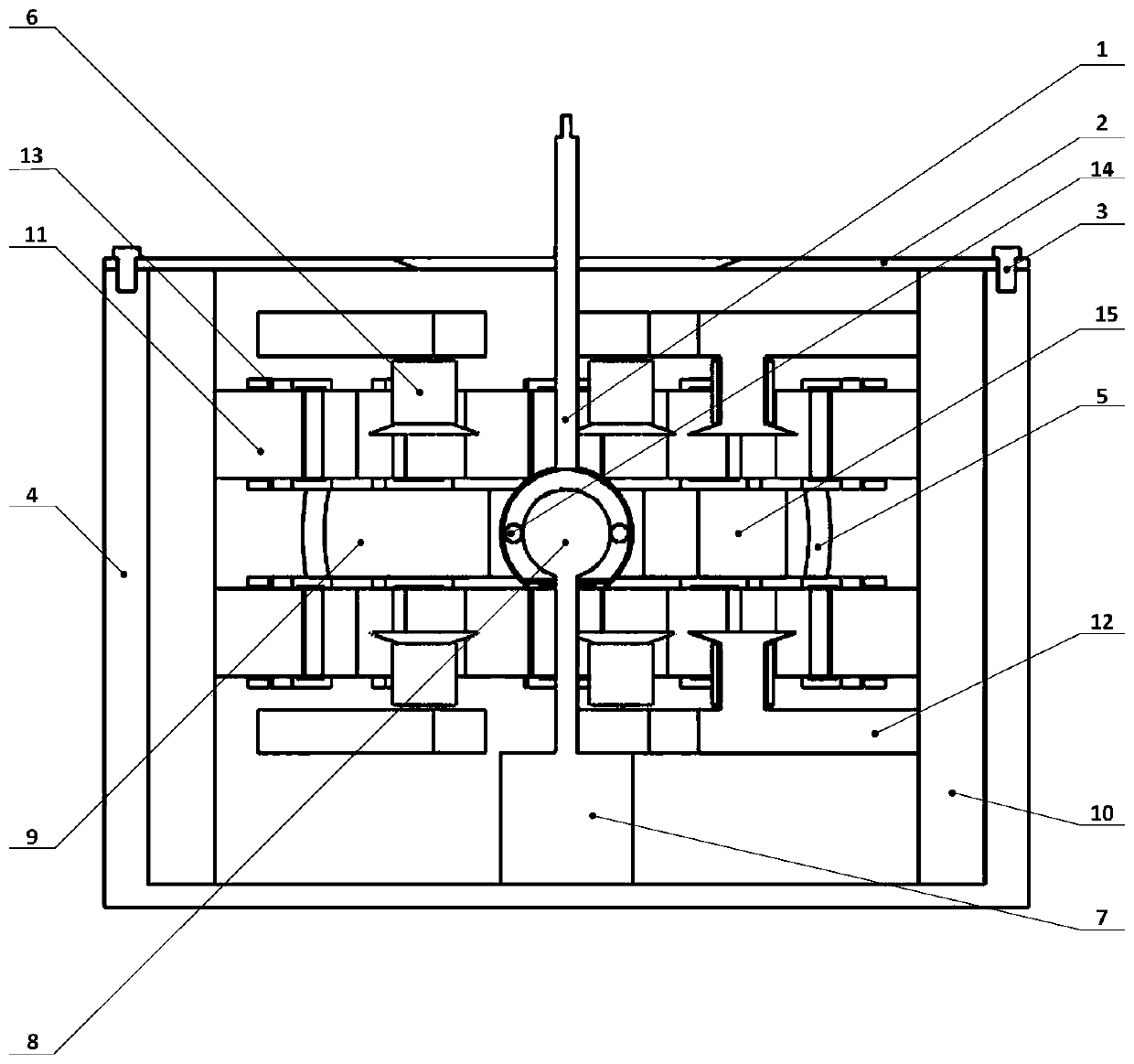 Hybrid-driven multi-stator multi-degree-of-freedom motor