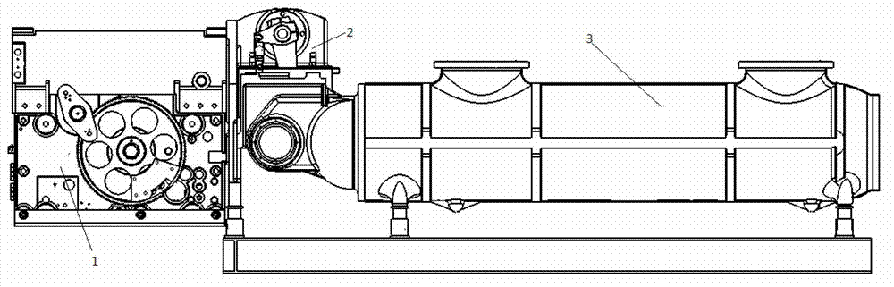 Three-phase mechanical link connecting mechanism of breaker