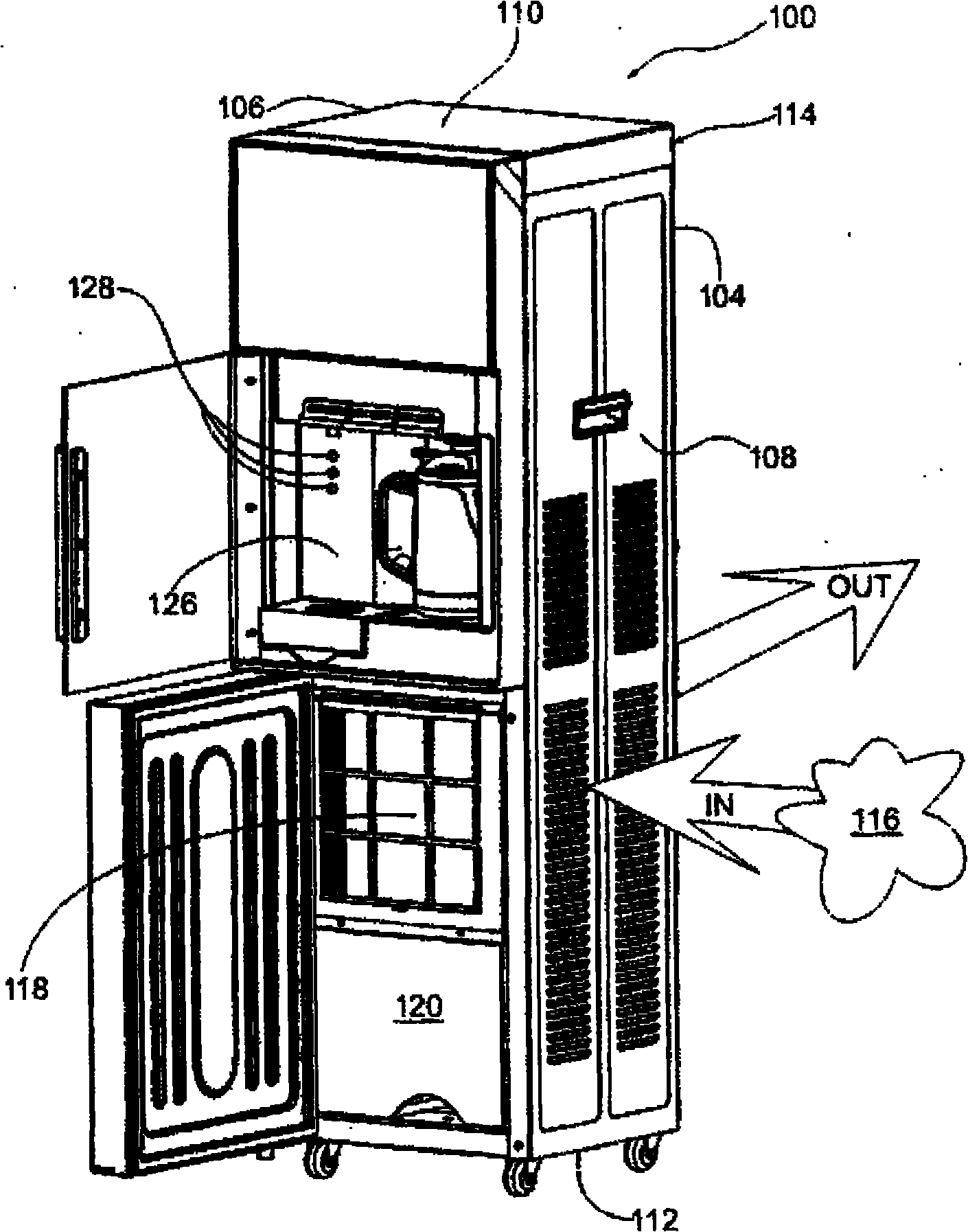 Air fresh water generator