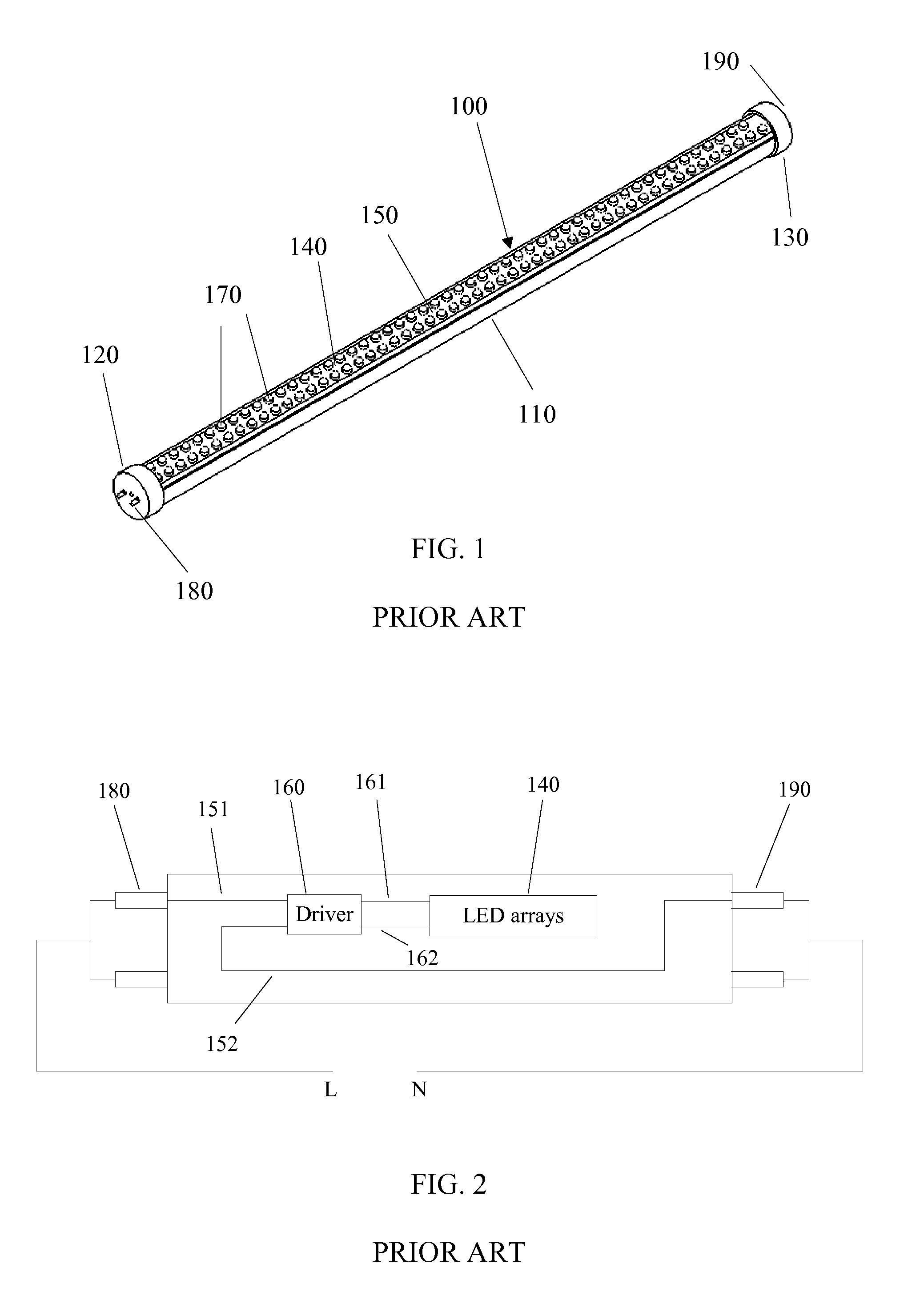 Linear solid-state lighting with a double safety mechanism free of shock hazard