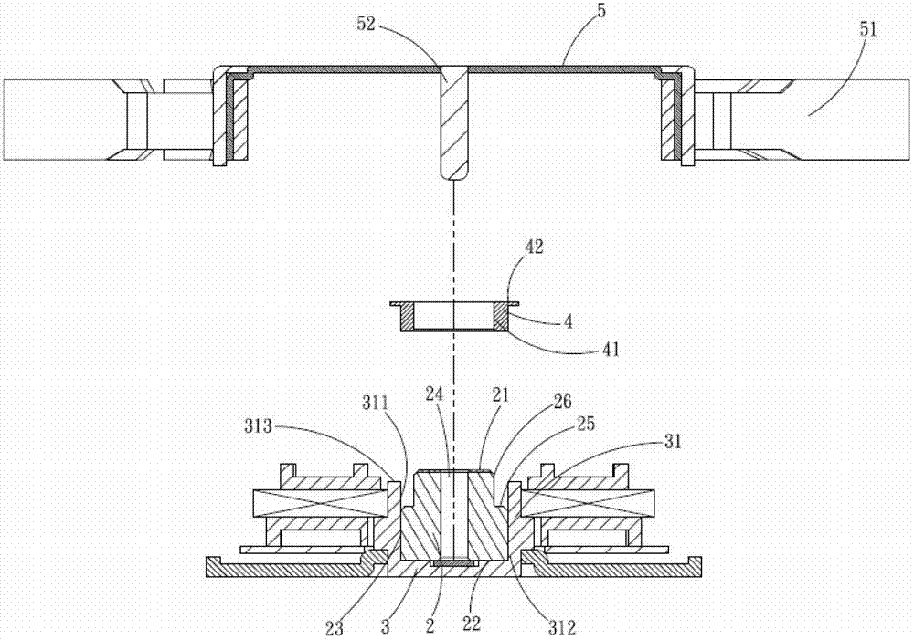 Oil-impregnated bearing and its fixing structure for oil-impregnated bearing