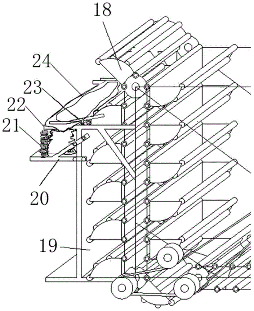 Underground crop digging robot and its control method