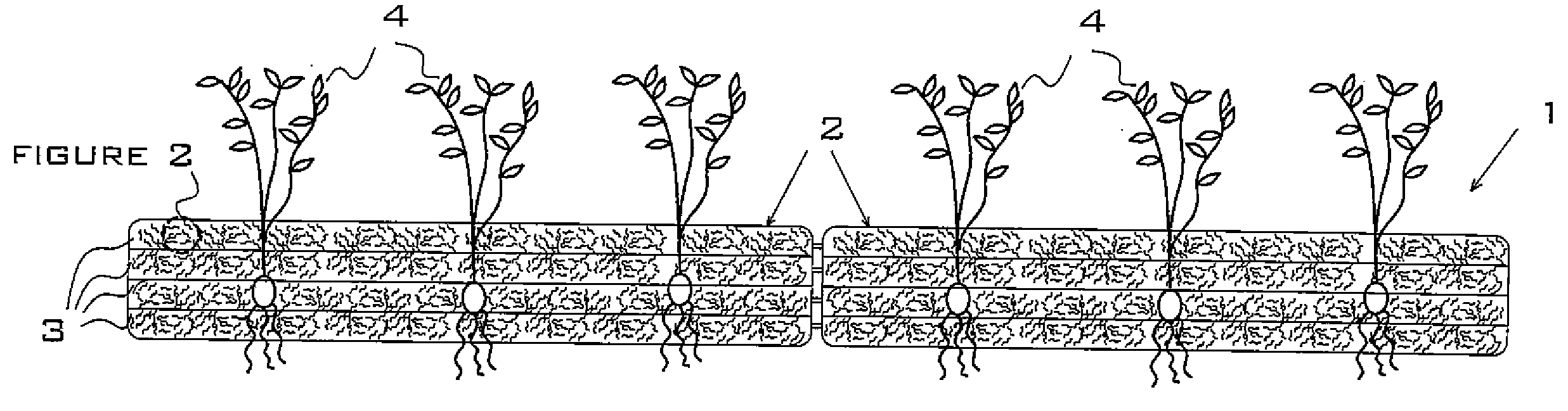 Floating island module comprised of post-consumer carpet fiber matrix and method of manufacturing same