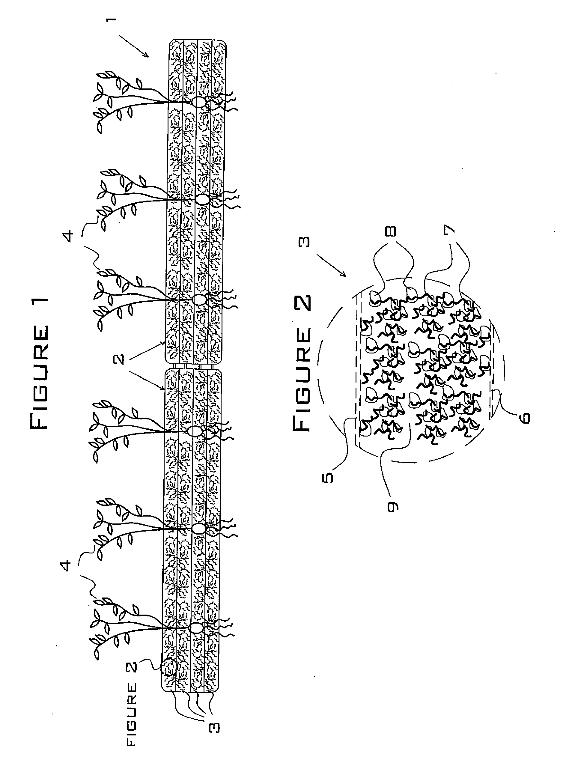 Floating island module comprised of post-consumer carpet fiber matrix and method of manufacturing same