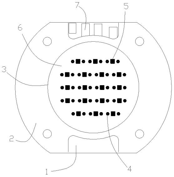 Light emitting diode (LED) white lamp with red light chip