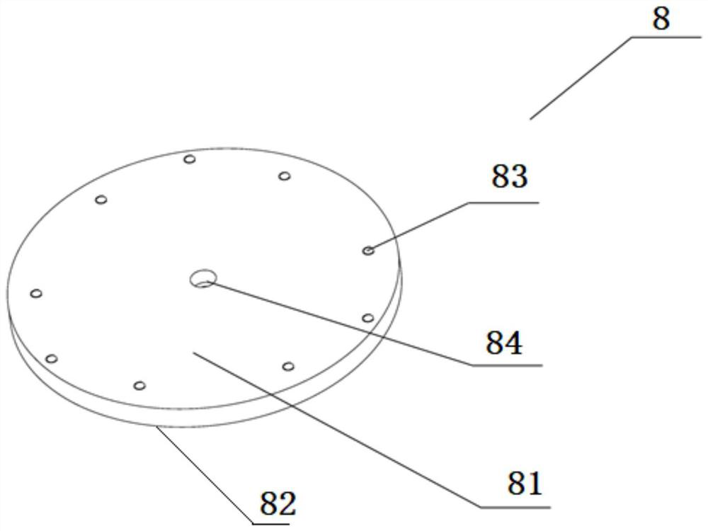 Three-grating multidirectional attitude adjusting tower