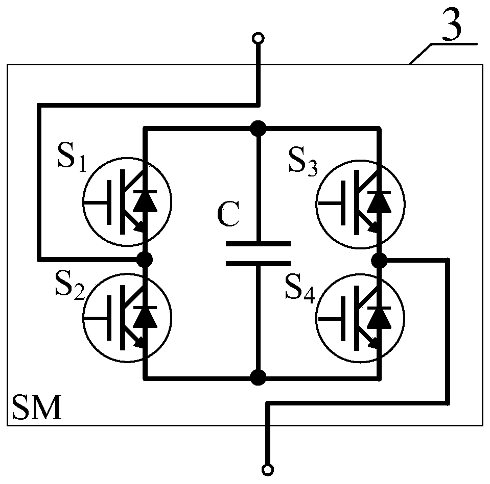 M3C pre-charging method based on staggered grouping