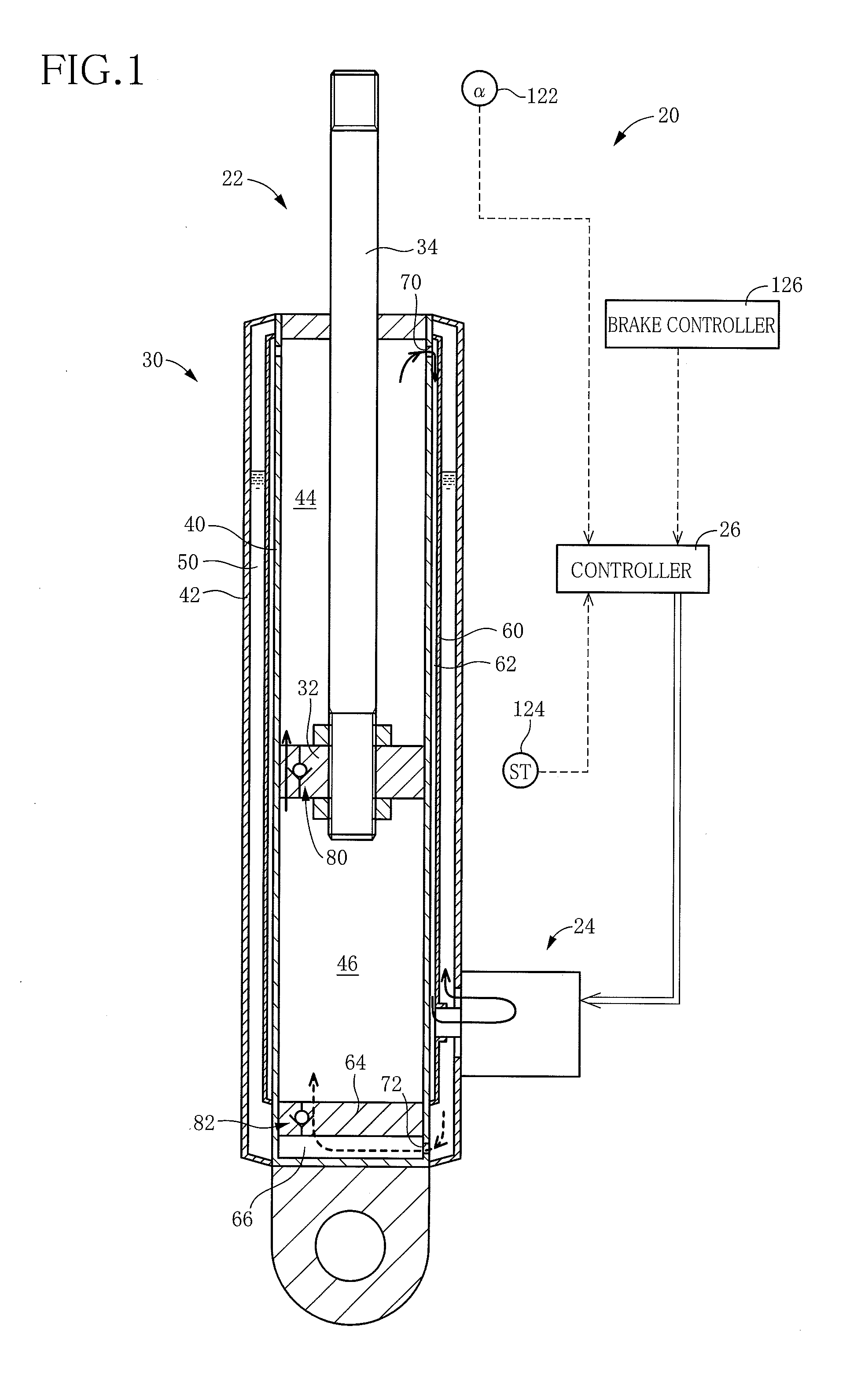 Shock absorber system