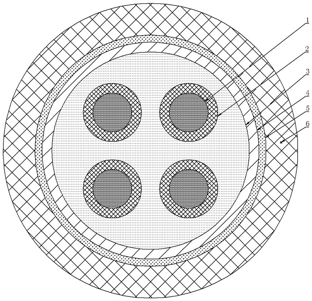 Manufacturing method of fluoroplastic insulated power cable