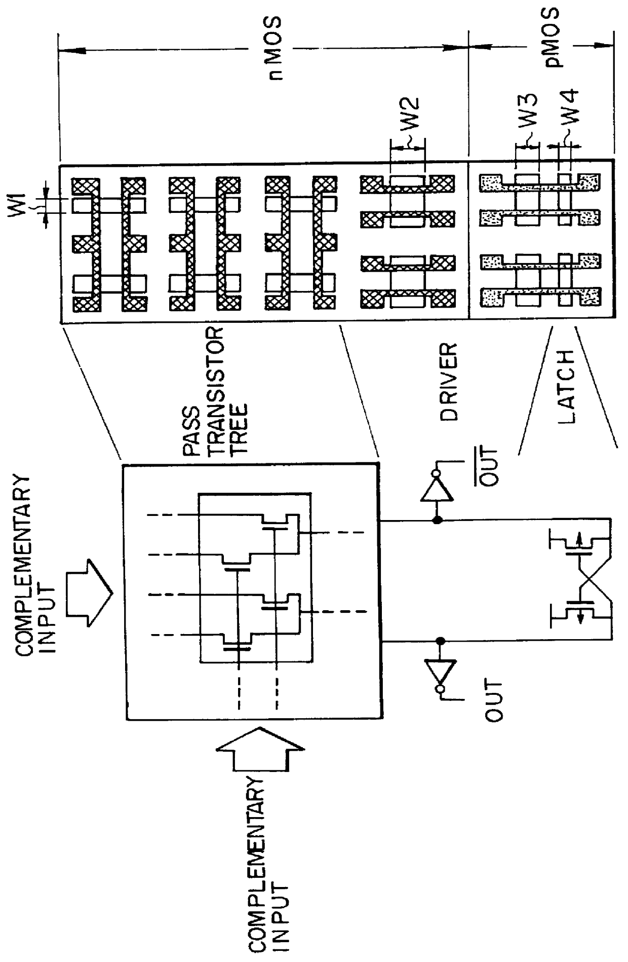 Semiconductor integrated circuit capable of realizing logic functions