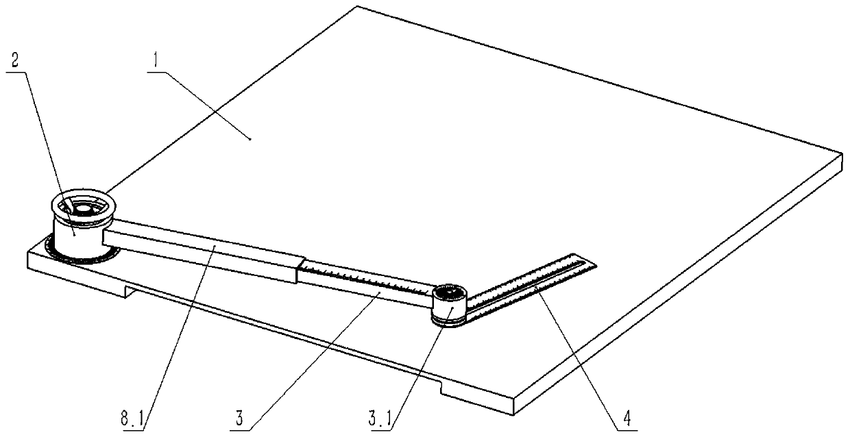 A robotic arm type auxiliary drawing device