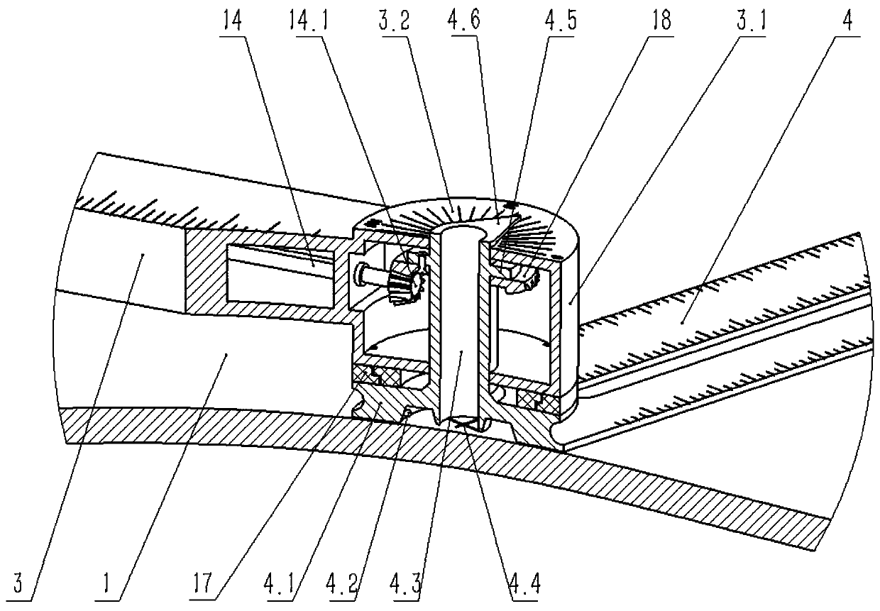 A robotic arm type auxiliary drawing device