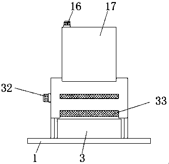 Feed granulation device with drying function for animal husbandry