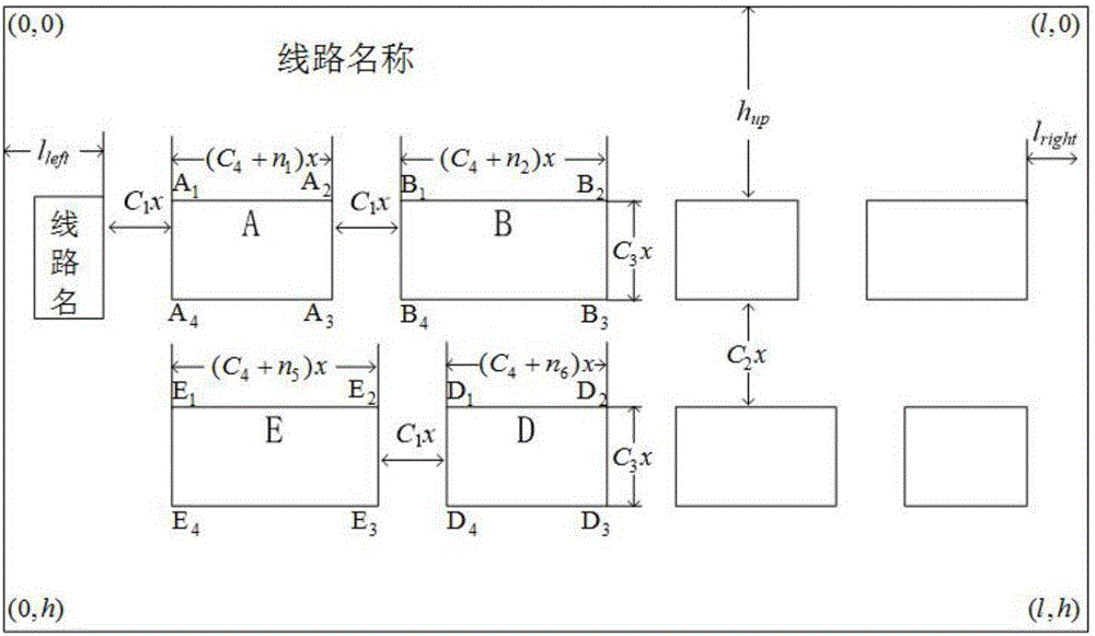 Cable-type distribution network single line diagram aided drawing method