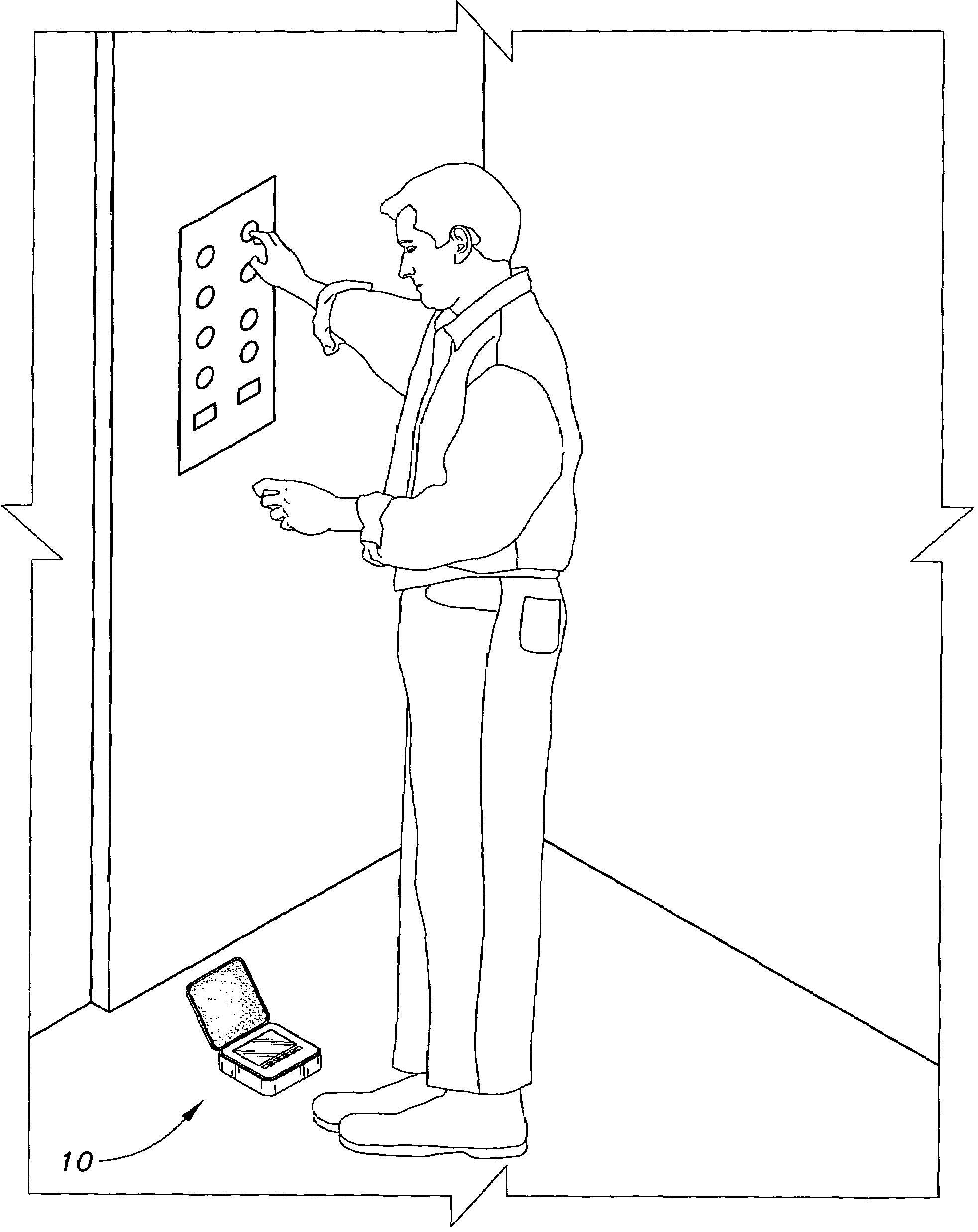 Elevator performance measuring device and method