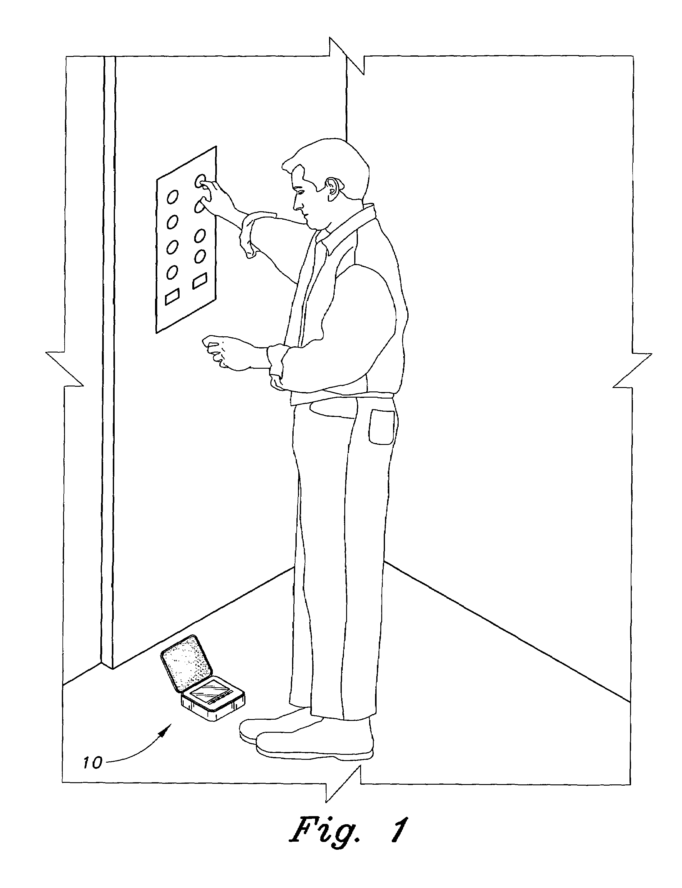 Elevator performance measuring device and method