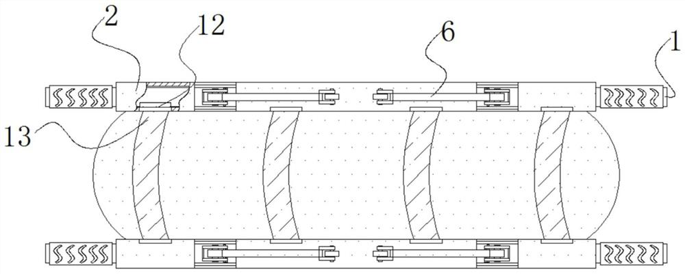 Surgical nursing stretcher