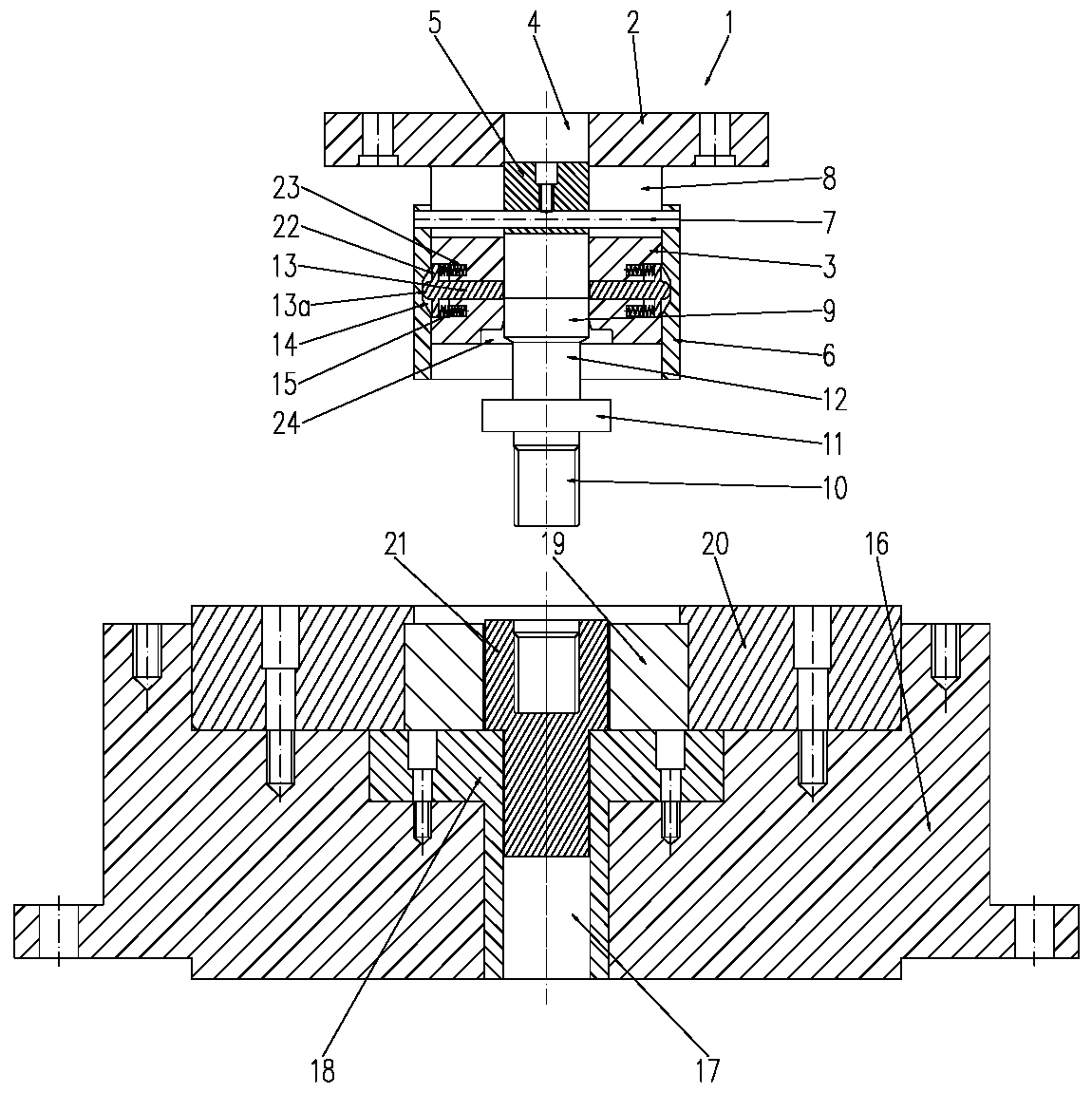 Cold Extrusion Forming Method of Rectangular Spline with Blind Hole