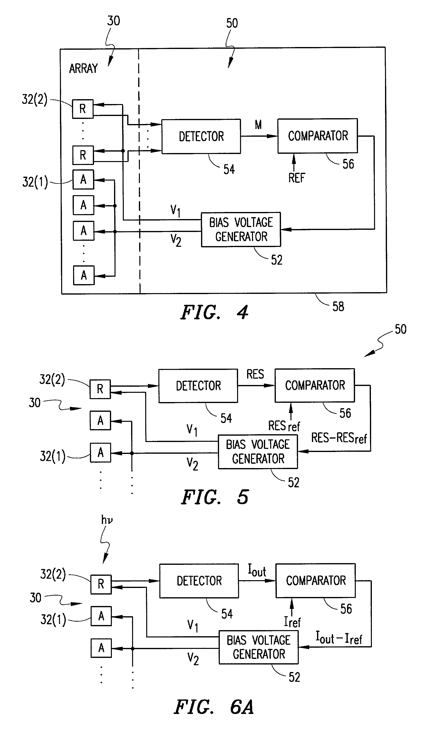 Avalanche photodiode array biasing device and avalanche photodiode structure