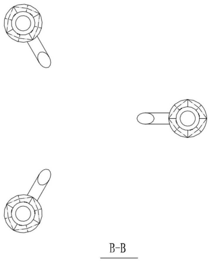 Three-stand-column type offshore wind power generation platform system