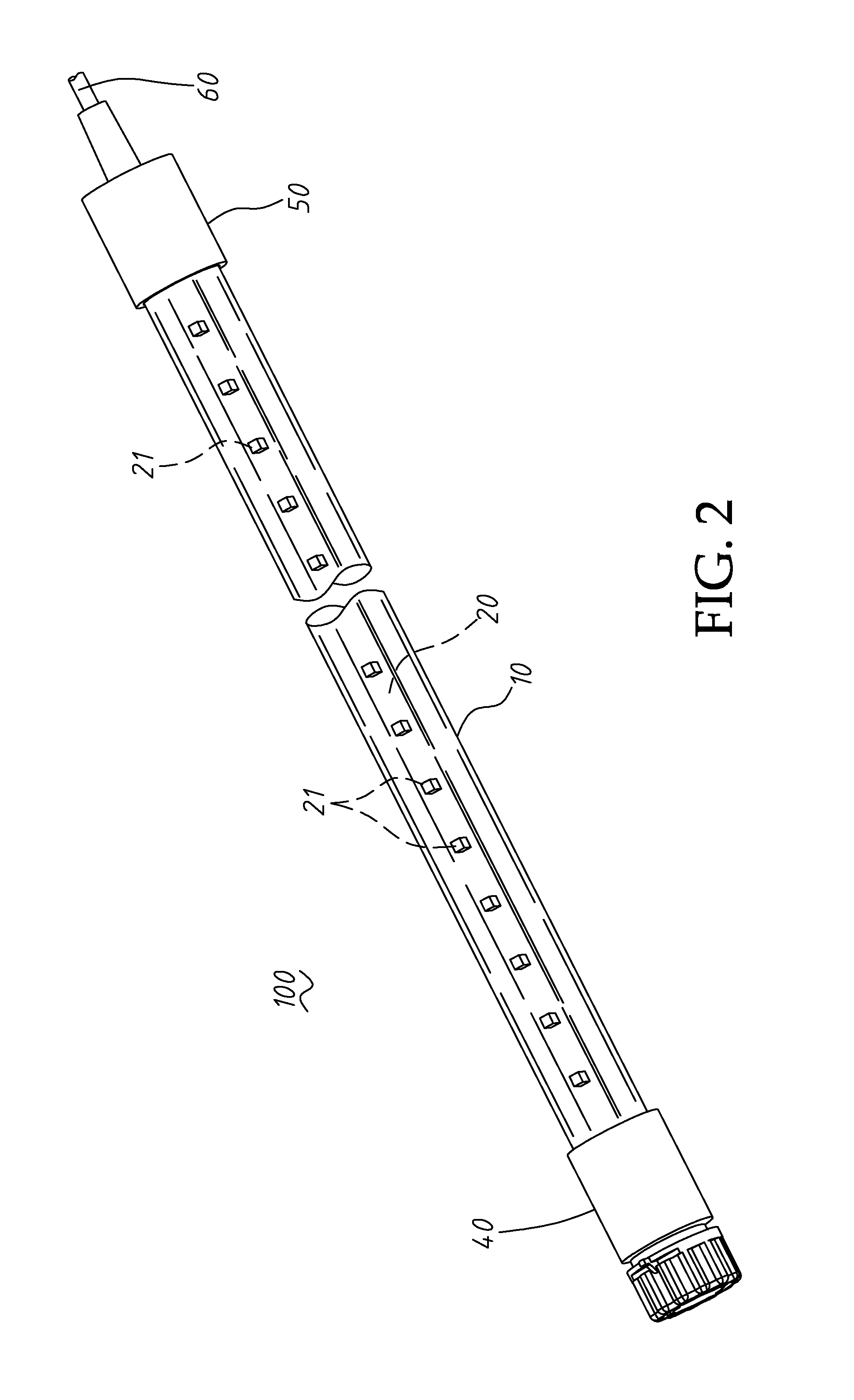 LED submarine lighting device