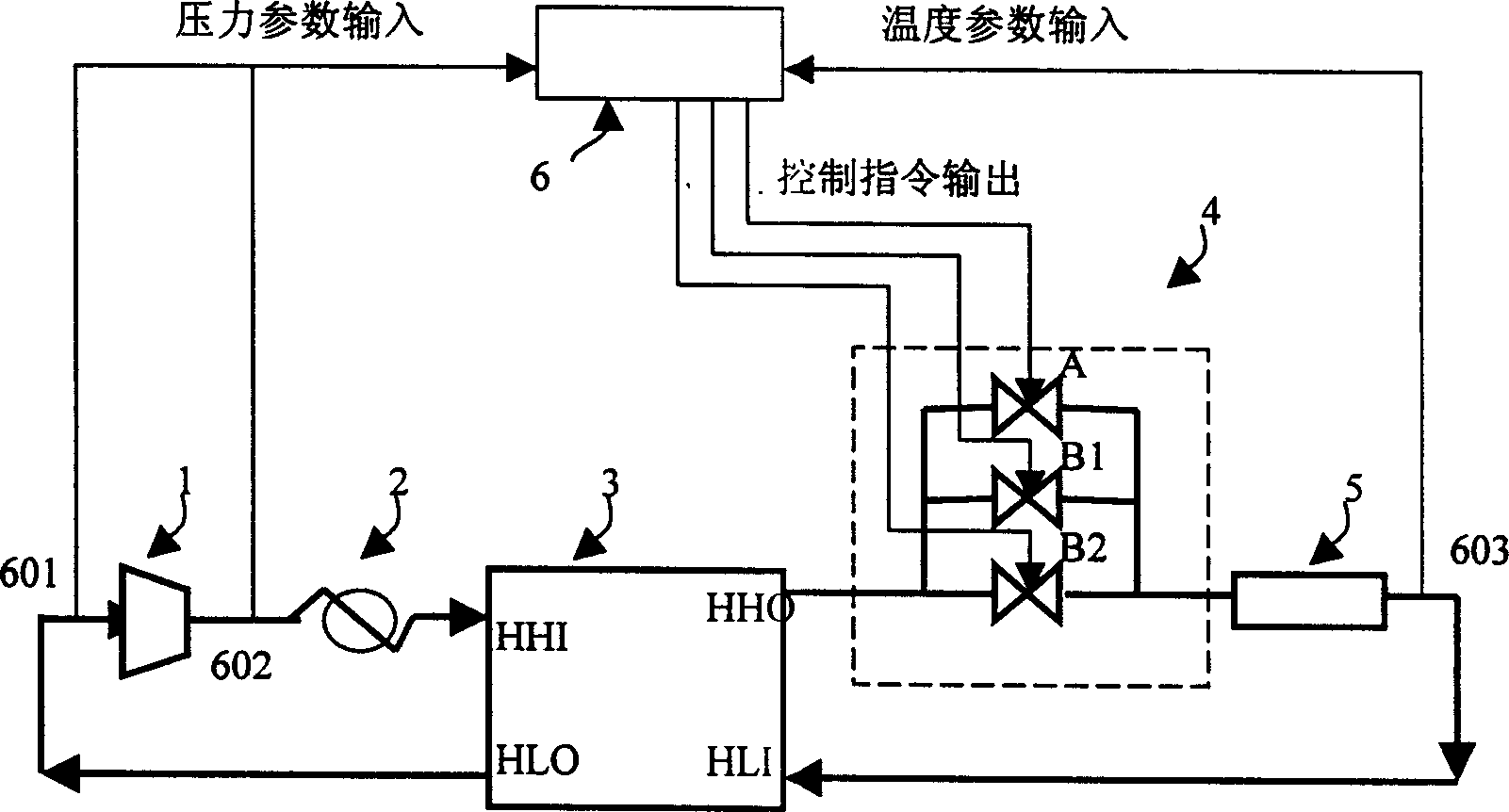 Control method for varying condition operation of throttling refrigerating system of deep freezing mixed working-fluid