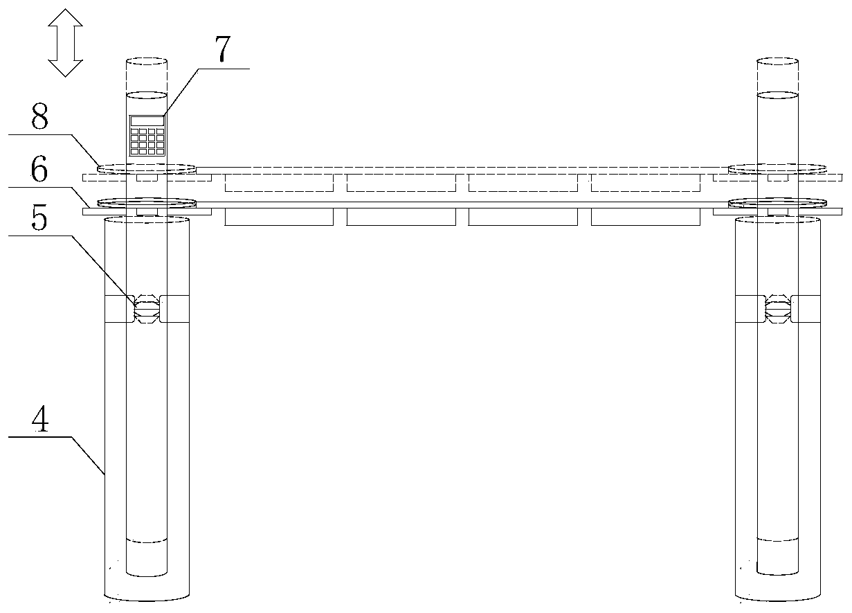 Anti-icing pontoon system and method based on icing probability prediction