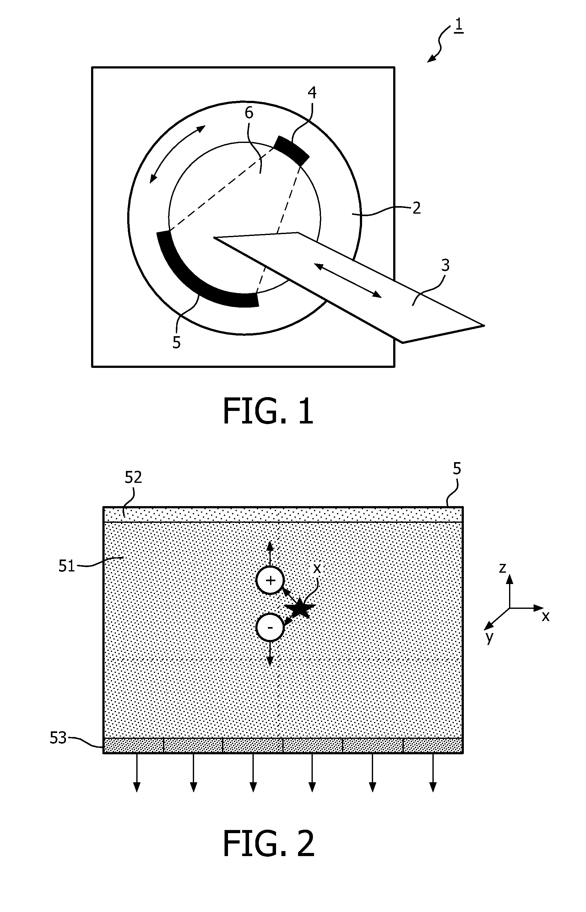 Direct conversion photon counting detector