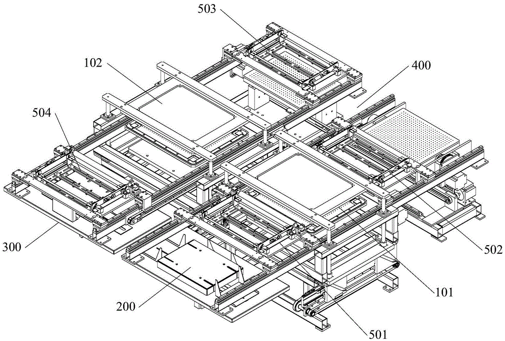 Automatic exposure machine for flexible printed circuit board