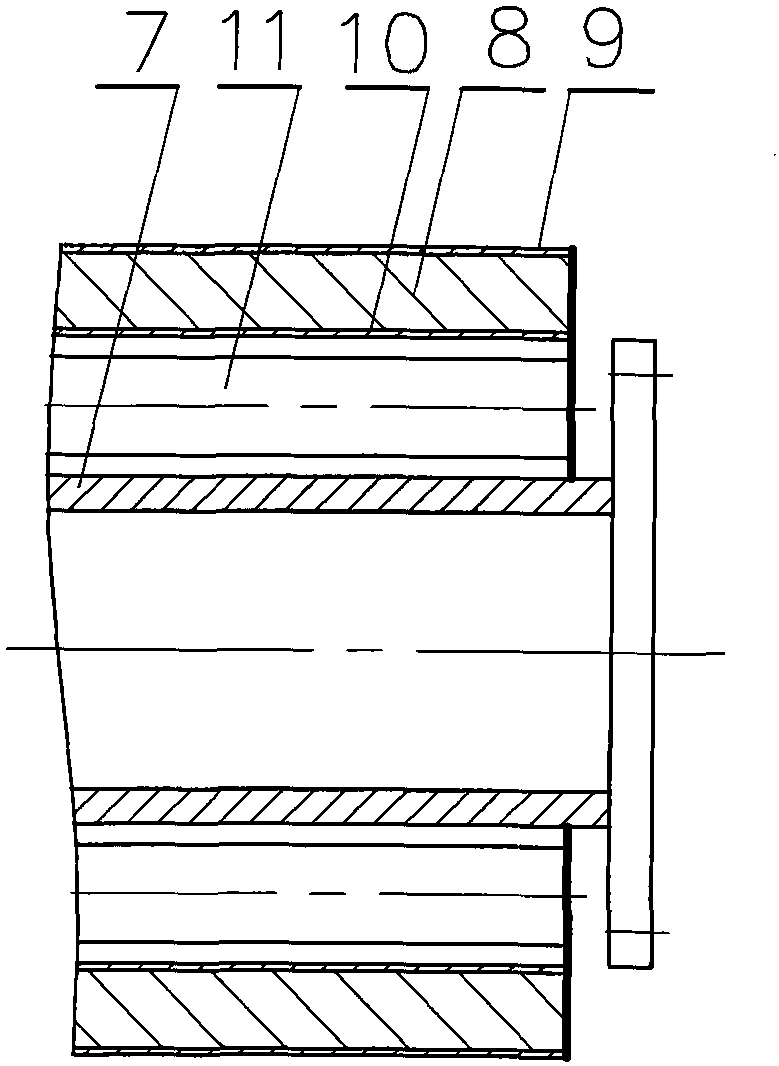 High-temperature low-pressure steam continuous vulcanization device for rubber wires and cables