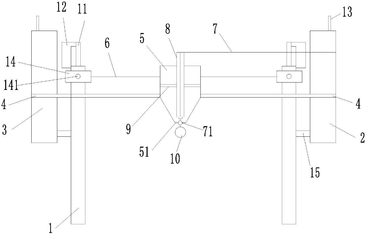 Land marker and application method thereof