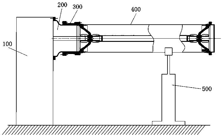 A cylinder support tooling