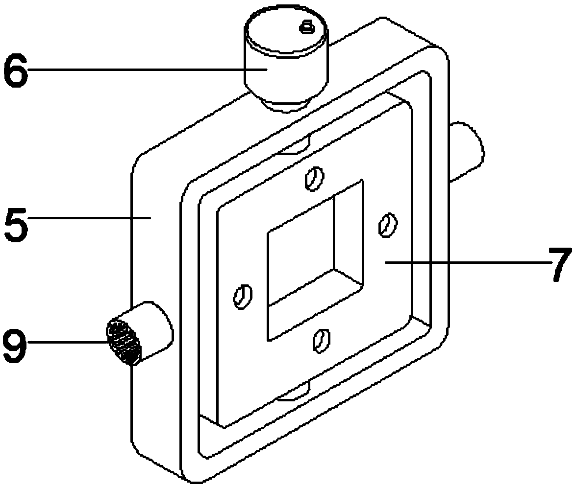 Truss structure with triaxial video surveillance device