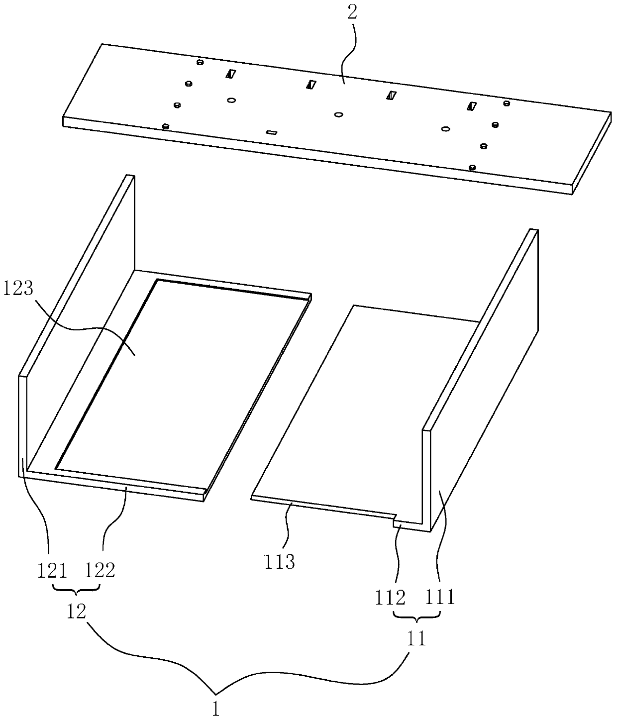 High-precision detection device for river discharge