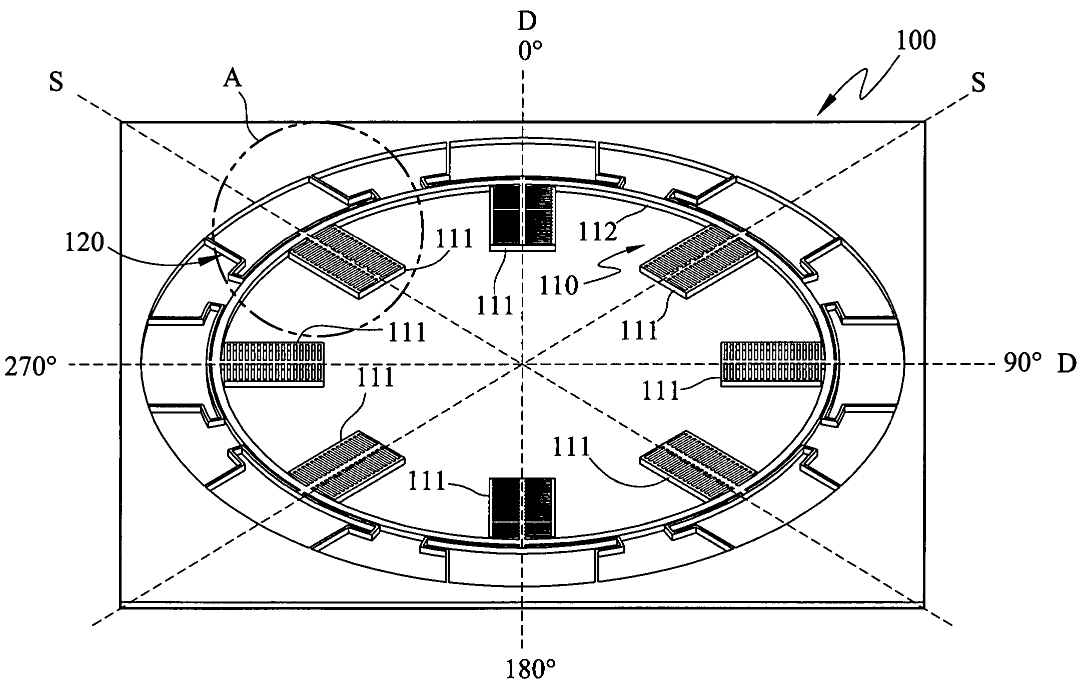 Micro angular rate sensor