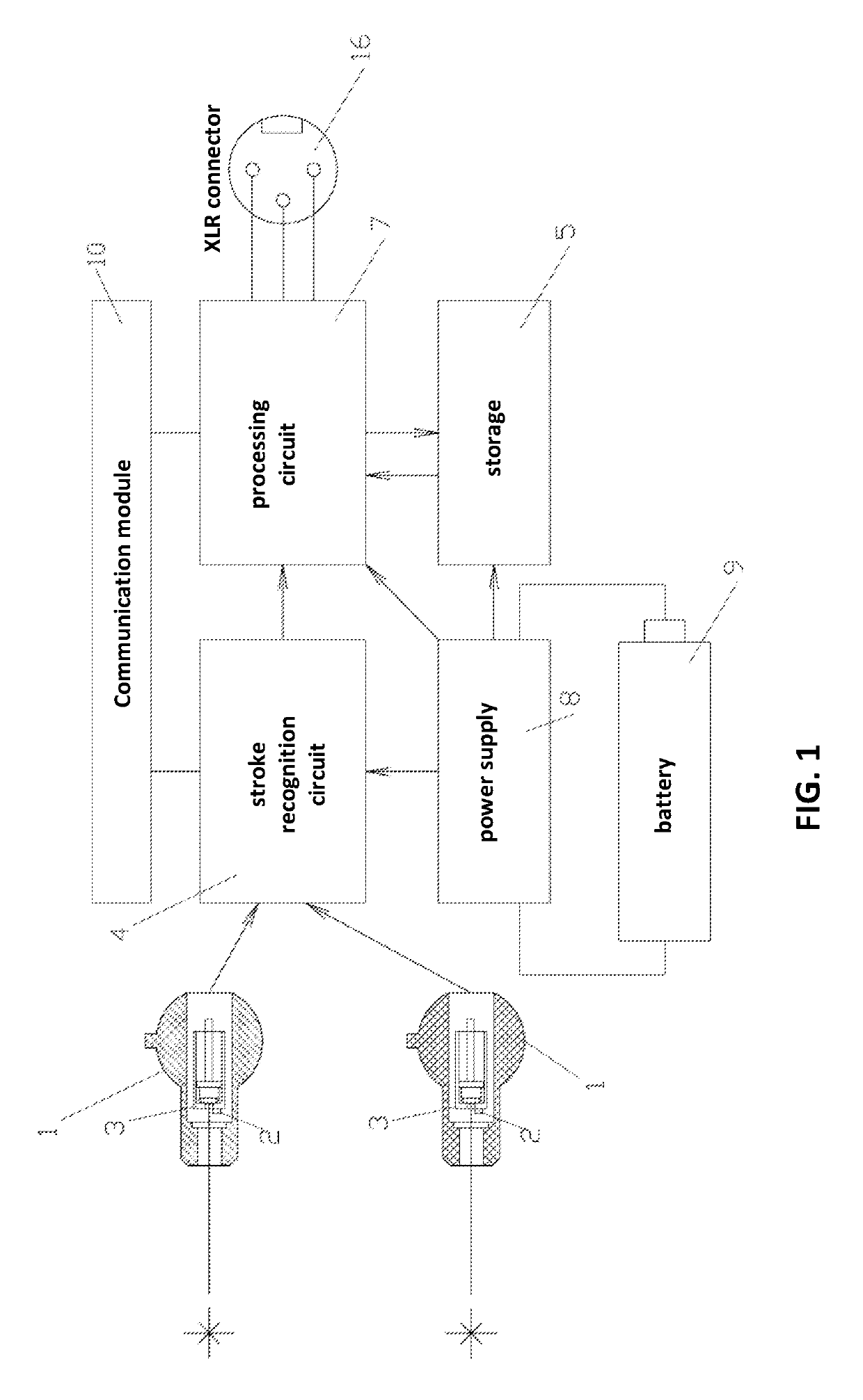 Laser trigger for bass drum