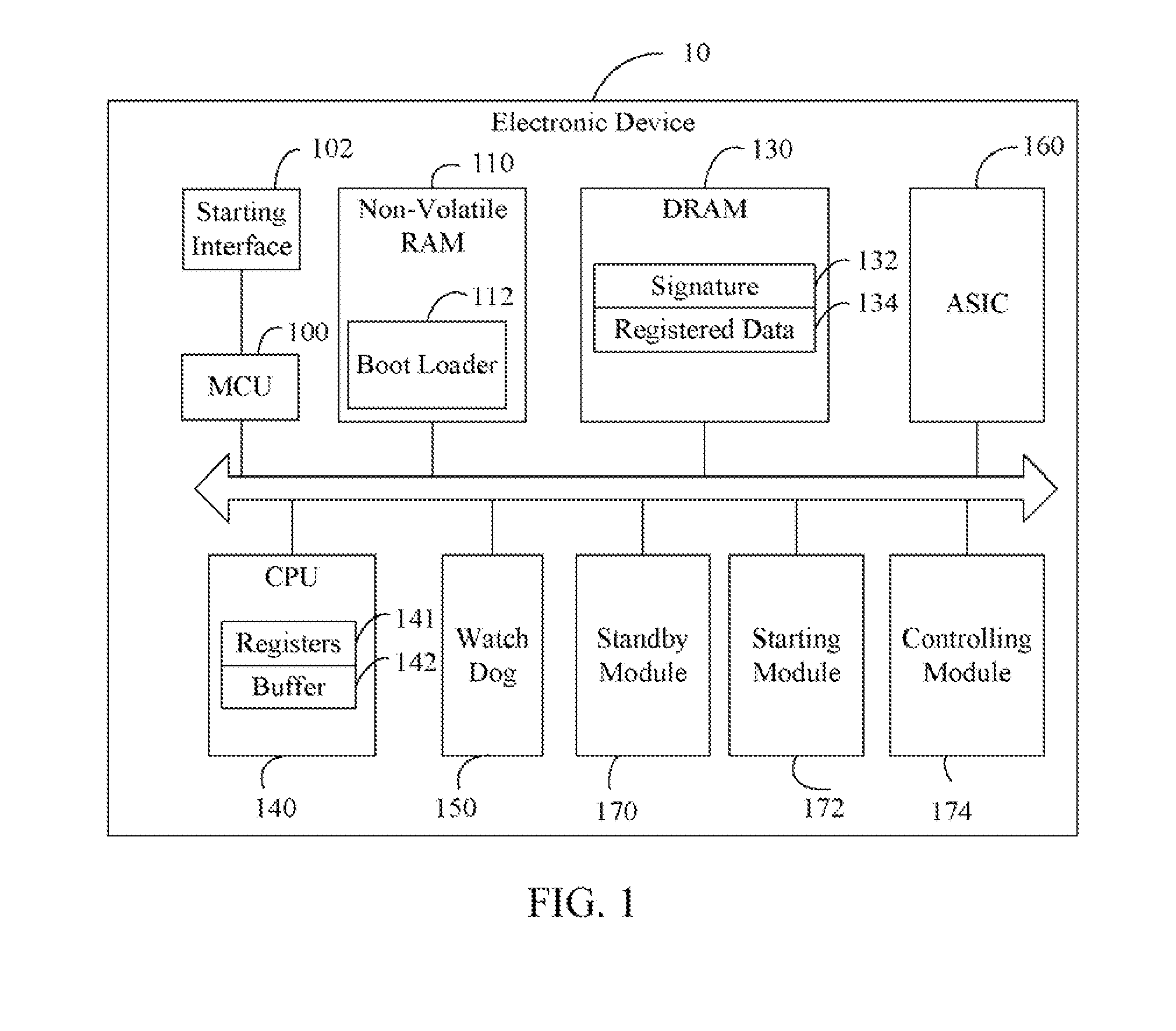 Electronic device and booting up method