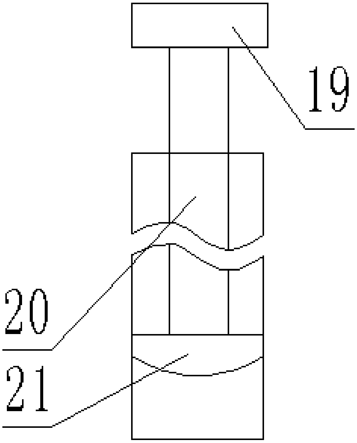 Sampling device for biotechnological separation