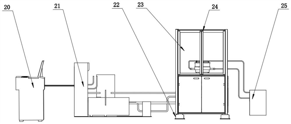 Auxiliary seal life verification testing machine for nuclear main pump shaft seal