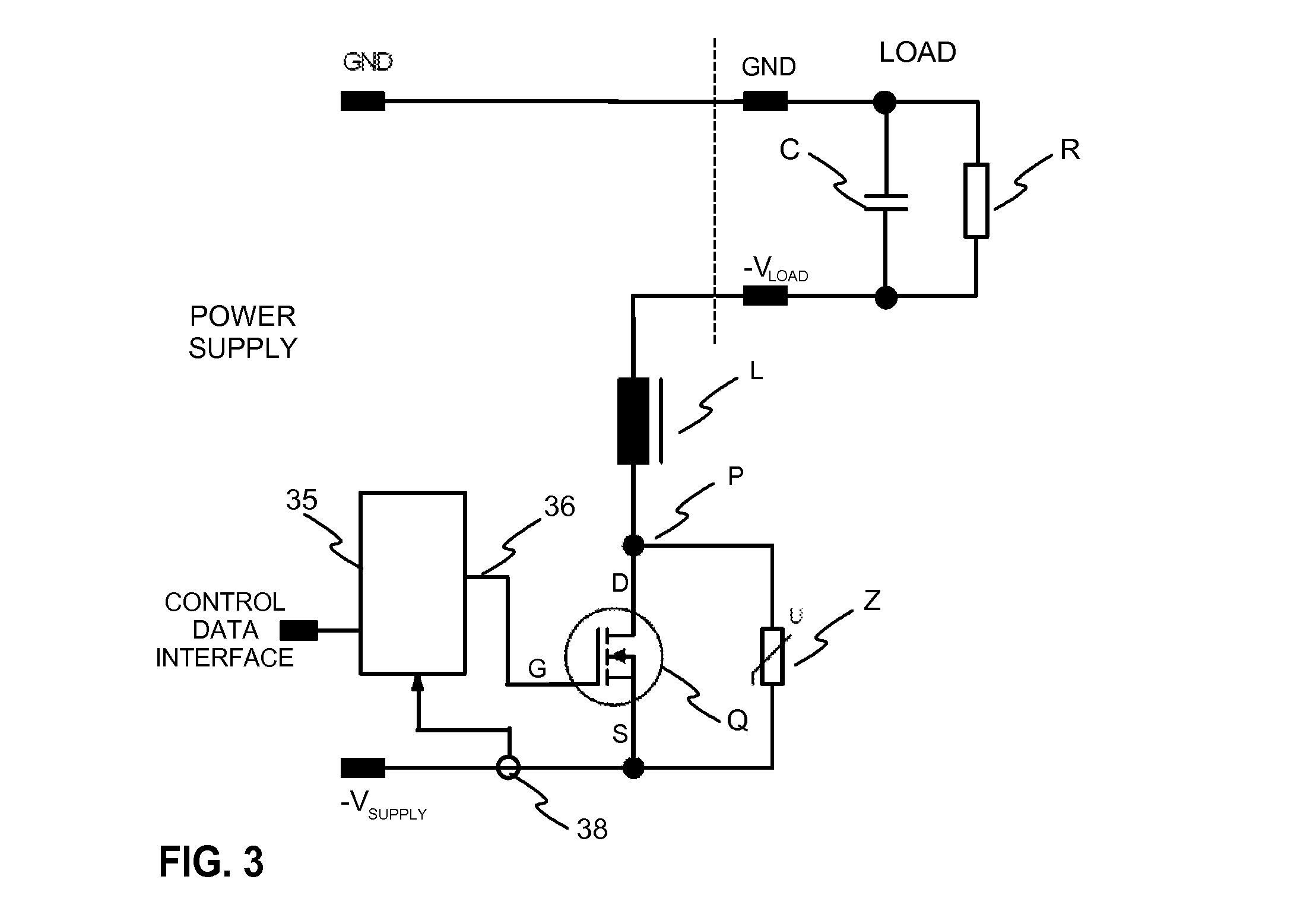 Circuit, method and system for overload protection