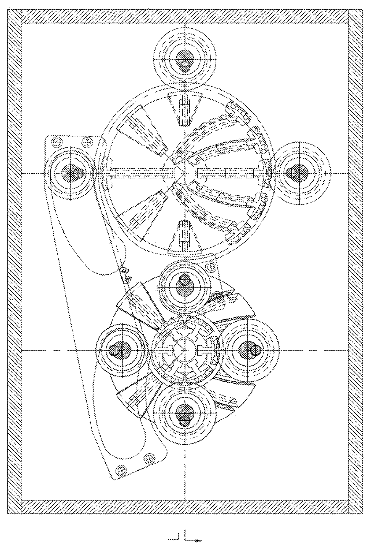 Flexibly engaged continuously variable transmission gearbox