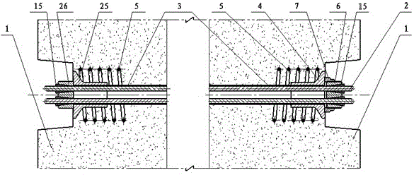 Stress applying method and tool thereof for low retraction pre-stress concrete member
