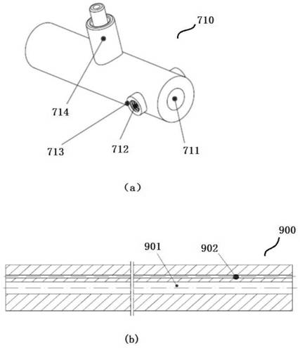 Front-end rear release mechanism of interventional stent conveyor, conveyor and using method